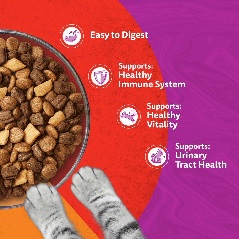 WHISKAS Meaty Combos Adult 1.9kg, 800g - 4