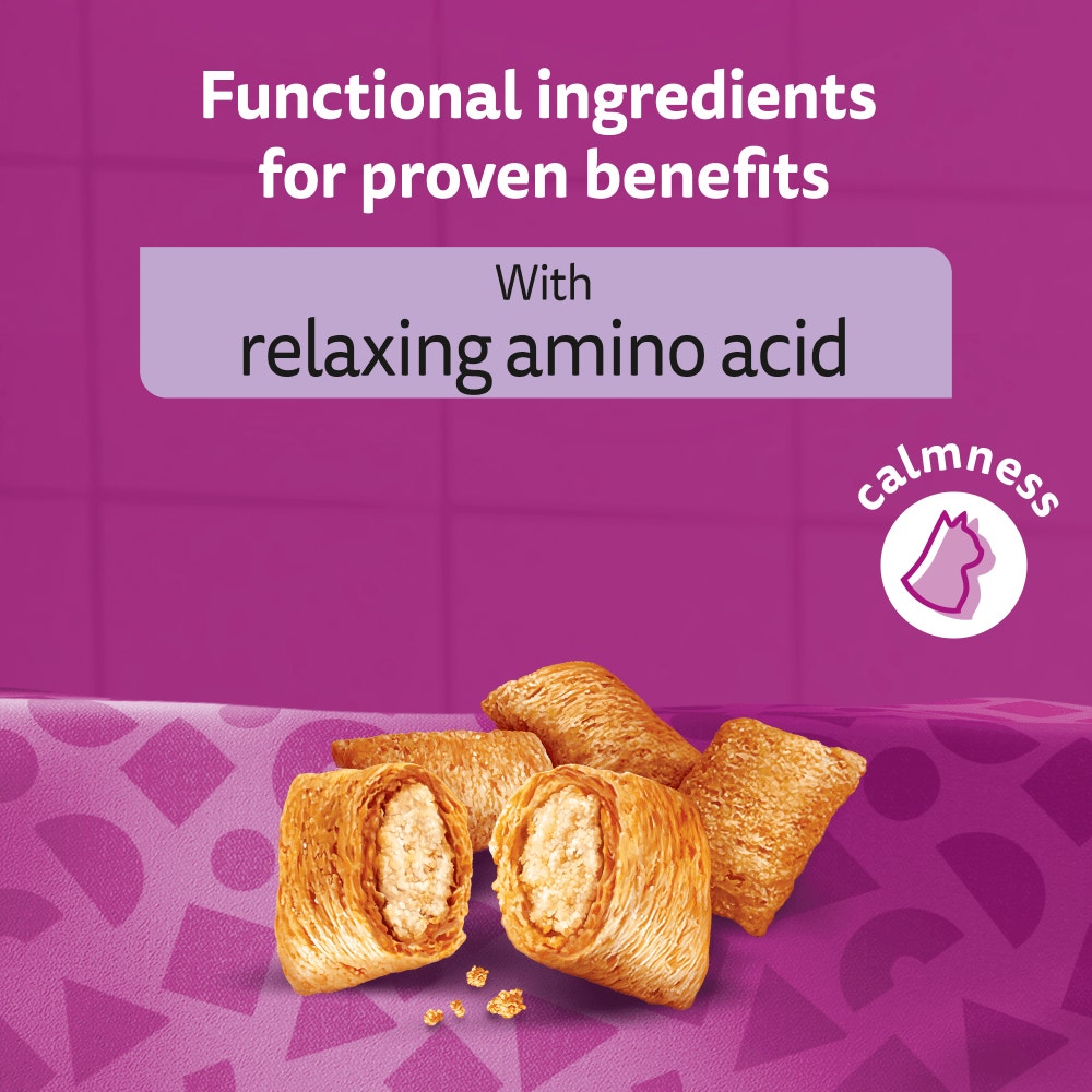 WHISKAS® Relax & Unwind Adult Cat Treats with Chicken 45g - 4