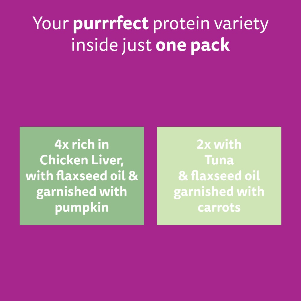 WHISKAS SUPERFOODS Mixed in Jelly Adult Wet Cat Food Pouch 6x50g, 15x50g - 6