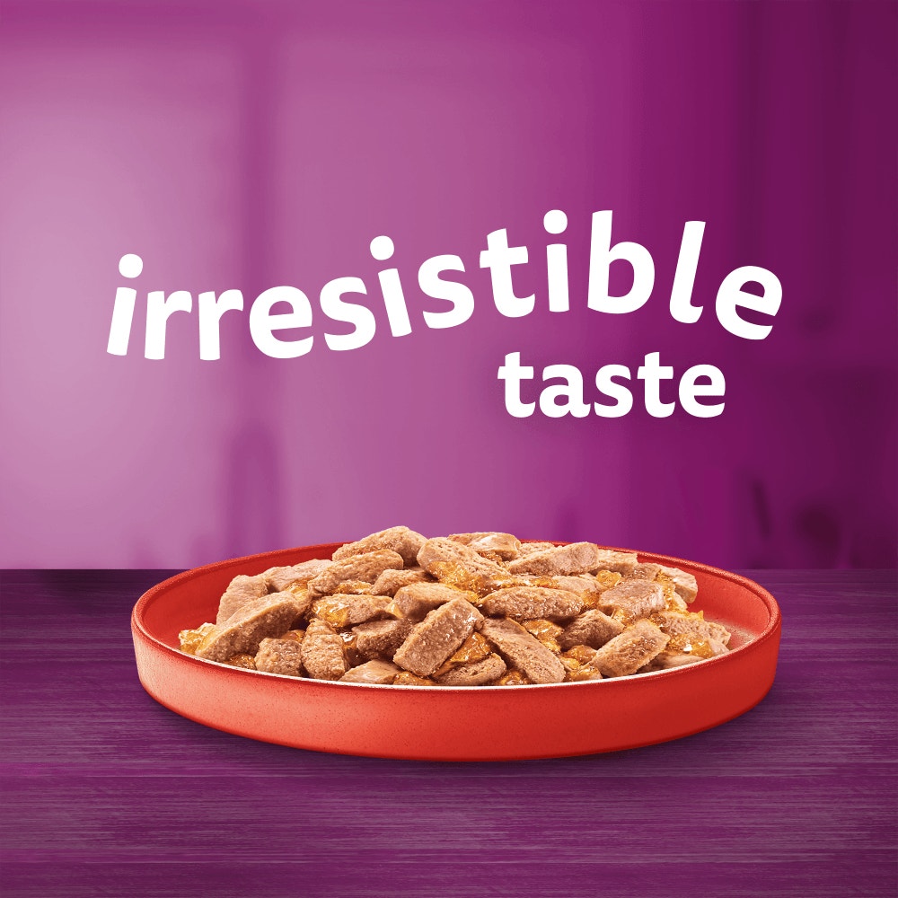 WHISKAS® Meaty Menu Adult Wet Cat Food in Jelly Tin 6x400g - 2