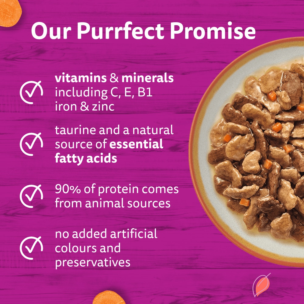 WHISKAS 1+ TASTY MIX Country Collection Wet Cat Food Pouches in Gravy 12 x 85g - 3