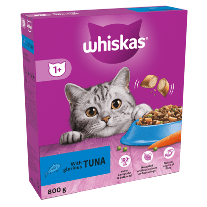 1+ Adult with Tuna Dry Cat Food