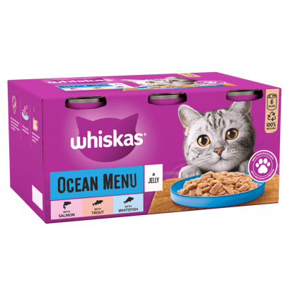 Ocean Menu in Jelly 1+ Adult Wet Cat Food Tin