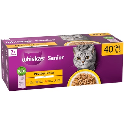 POULTRY FEASTS Senior 7+ in Jelly Wet Cat Food Pouches