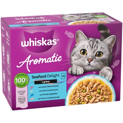 Aromatic Selection Wet Cat Food Pouches