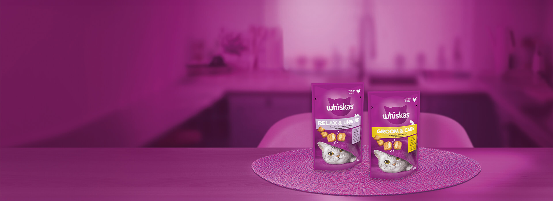 Groom and Care & Relax and Unwind